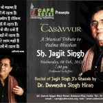 Tasavvur: A Musical Tribute to Jagjit Singh at Cafe Rocks