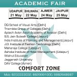 Comfort Zone – Academic Fair