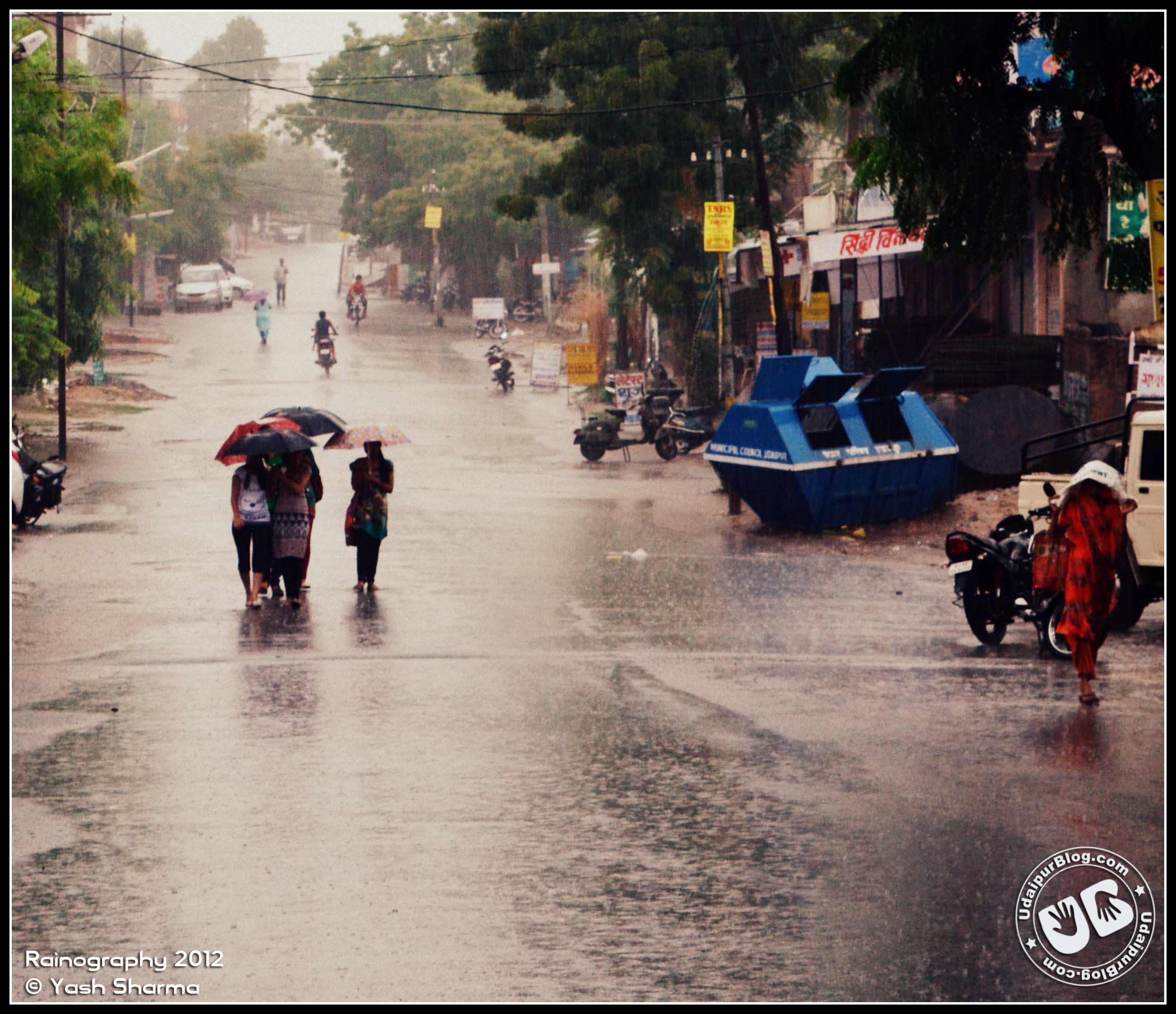 Rainography 2012 – Monsoon finally arrives in Udaipur