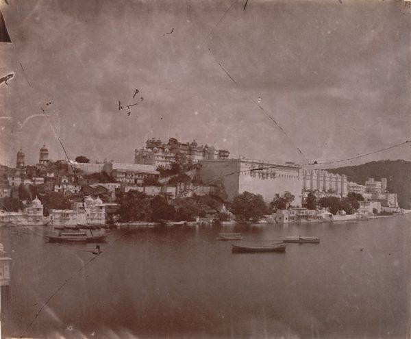 General view from the north-west of the City Palace, Udaipur