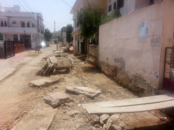 [Udaipur Speaks] Anger arouses in Sector 5 Gayatri Nagar