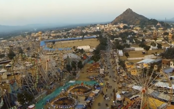 Pushkar Aerial Photo