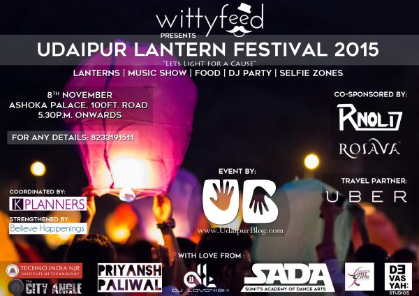 Udaipur Lantern Festival 2015