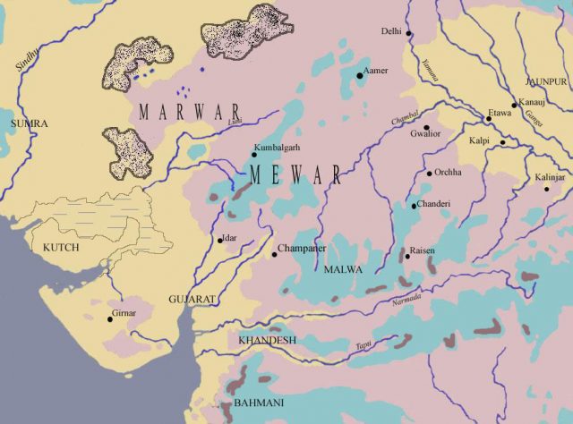 mewar & marwar region