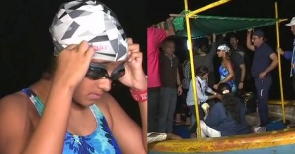 Gauri Singhvi from Udaipur swims 48 Km, Makes a new record!