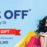 It’s FLAT 50% OFF at Forum Celebration Mall From 13 to 15 July 2018