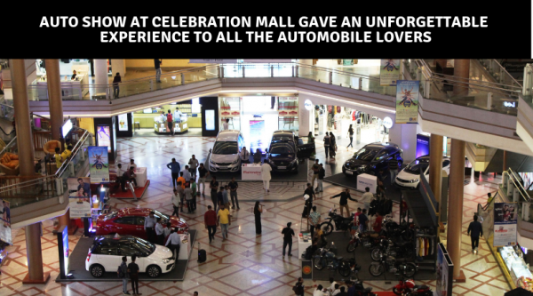 Auto Show at Celebration Mall gave an unforgettable experience to all the Automobile lovers