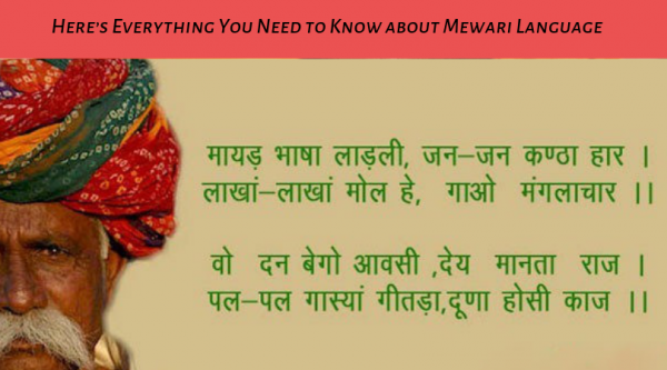 Here’s Everything You Need to Know about Mewari Language