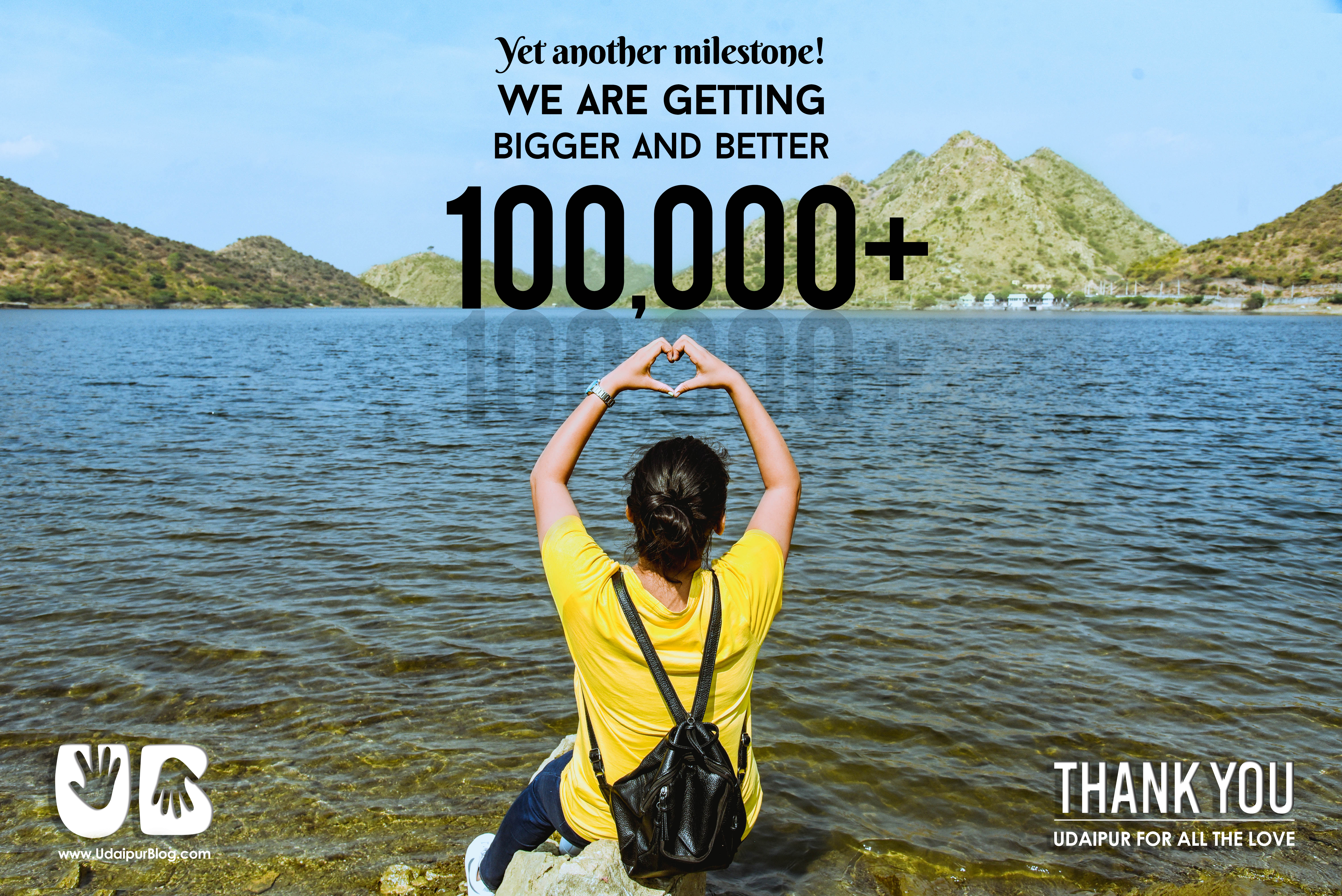 100,000+ Followers! UdaipurBlog reaches yet another milestone | Journey so far