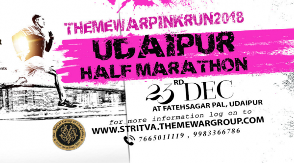 Mewar Pink Run 2018 Marathon in Udaipur to Raise Awareness about Cancer