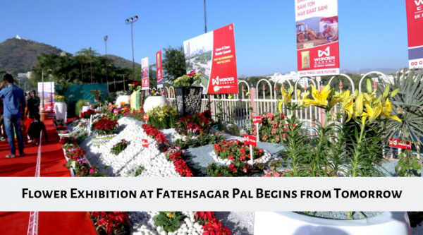 Flower Exhibition at Fatehsagar Pal Begins from Tomorrow