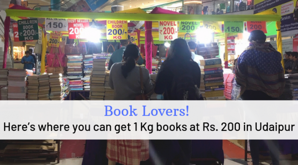 Book Lovers! Here’s where you can get 1 Kg books at Rs. 200 in Udaipur