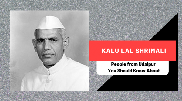 Kalu Lal Shrimali | People from Udaipur You Should Know About