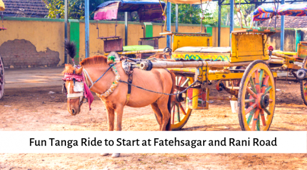 Fun Tanga Ride to Start at Fatehsagar and Rani Road