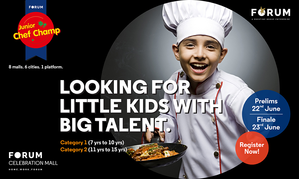 Attention Junior Chefs, time to show off your cooking skills!