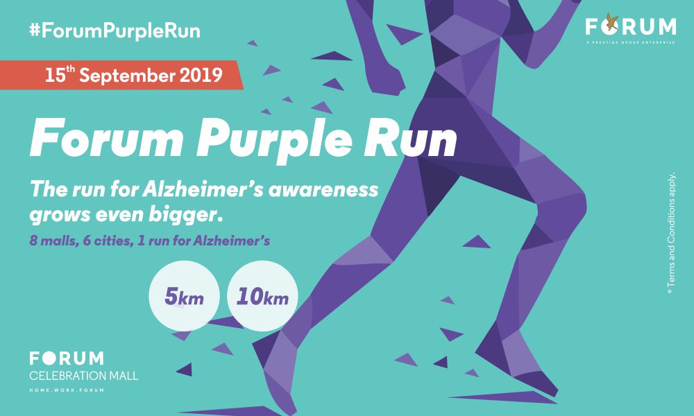 Join FORUM PURPLE RUN 2019: India’s first-ever run for Alzheimer’s awareness
