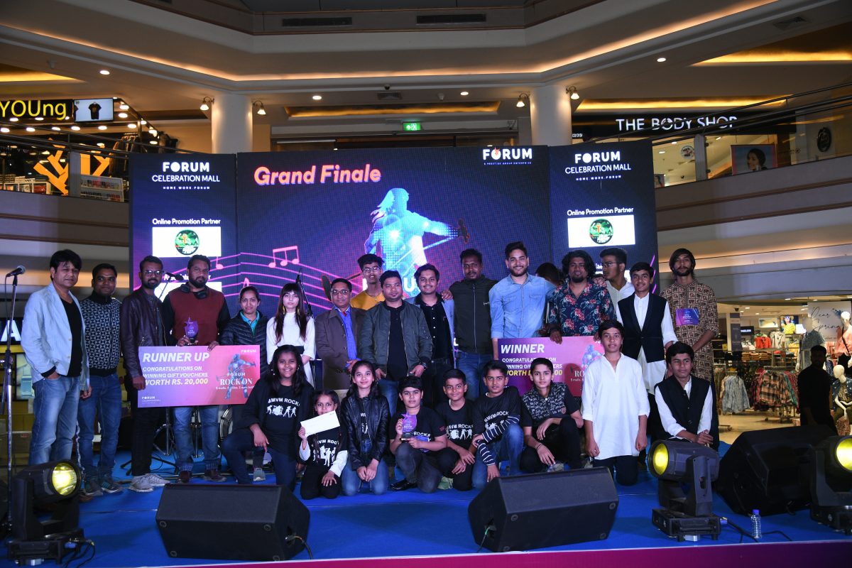 Udaipur Bands put up electrifying performances at Forum Rock ON