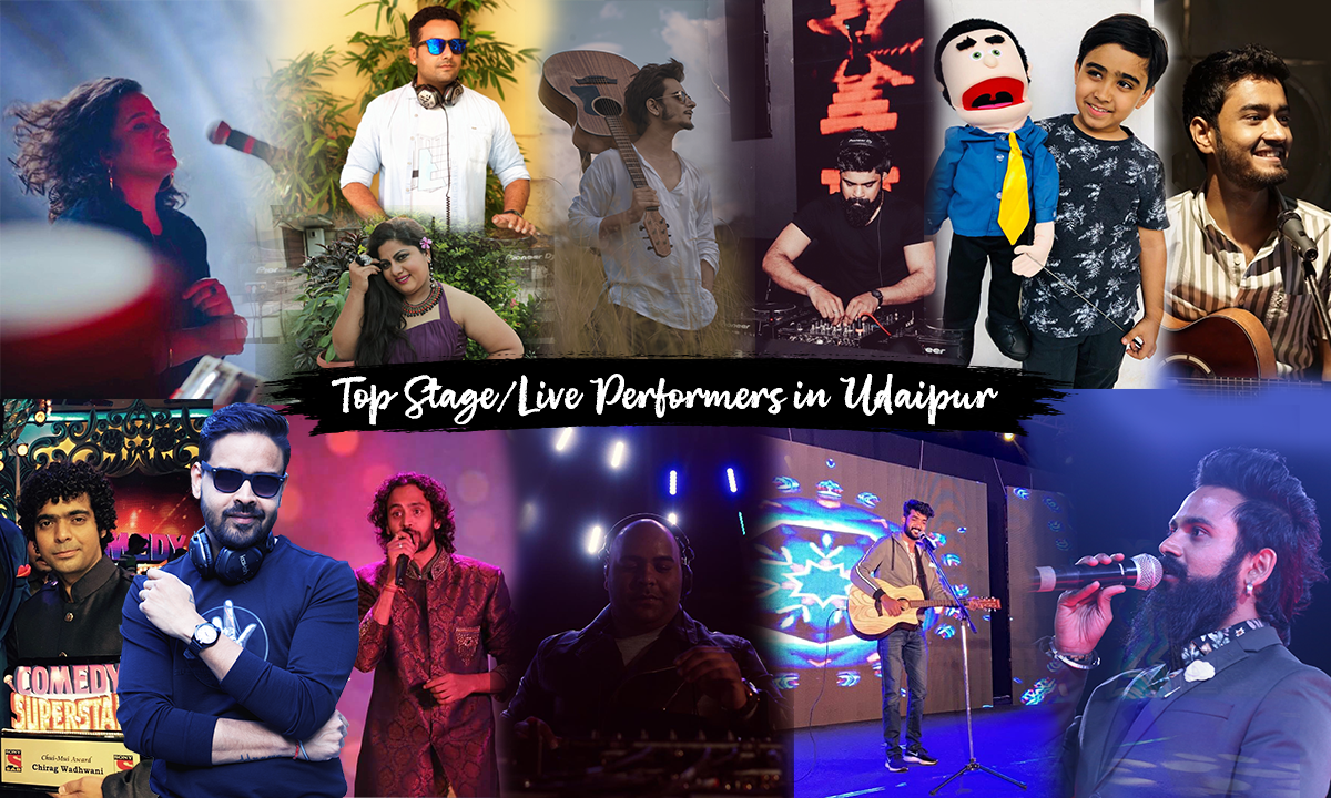 Top Stage/Live Performers from Udaipur