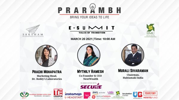 IIM Udaipur’s annual entrepreneurship fest E-Summit and Prarambh 2021 conclude