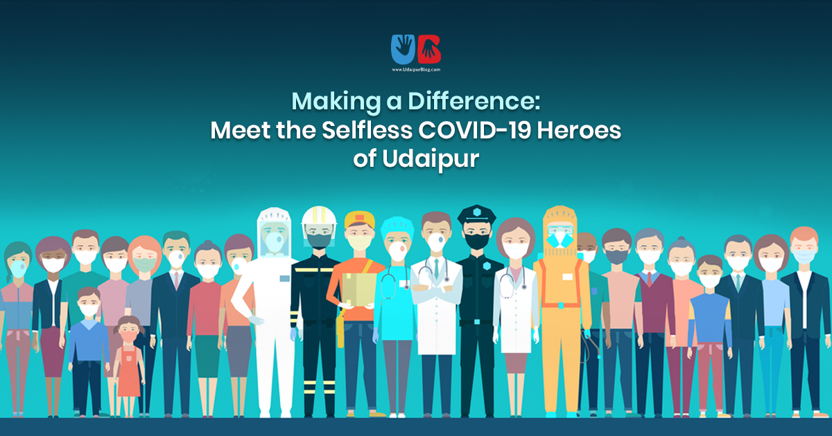 Covid Heroes in Udaipur