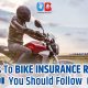 10 Steps To Bike Insurance Renewal You Should Follow