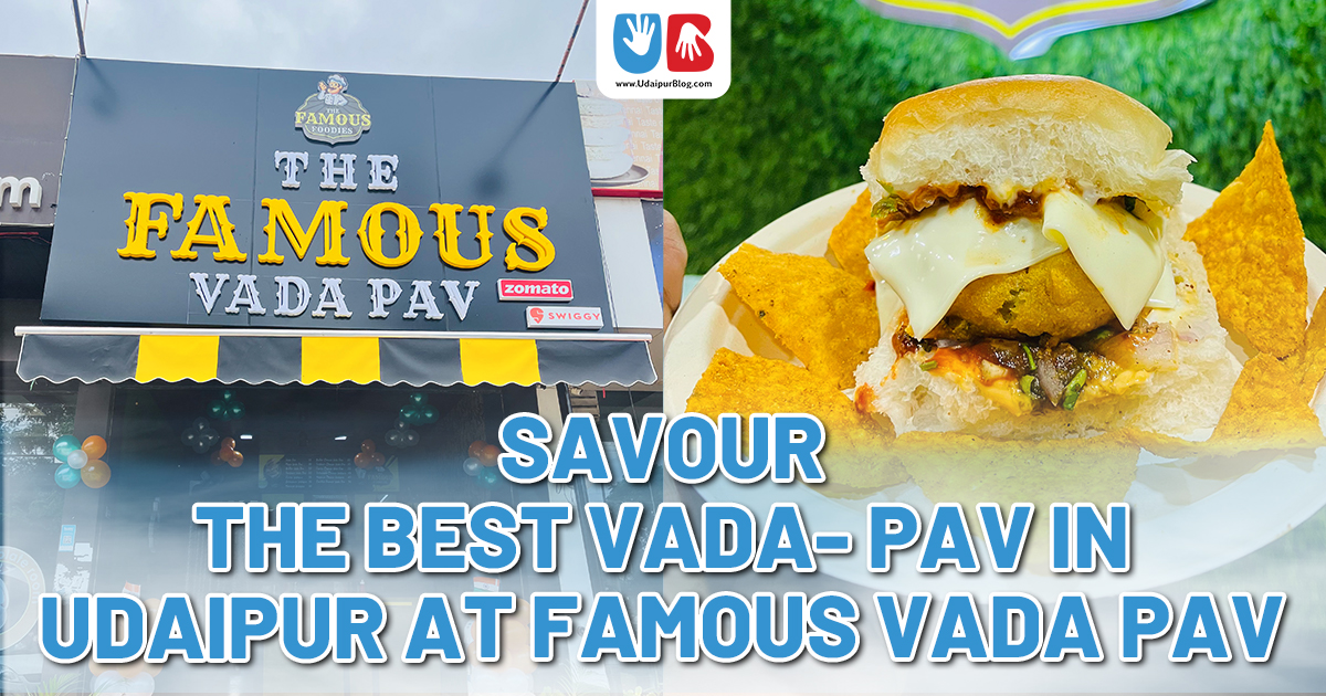 Savour The Best Vada- Pav In Udaipur At Famous Vada Pav